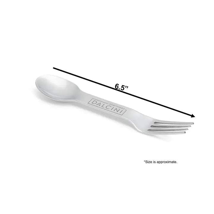 Full Size Spork - Stainless Steel